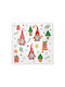 Plastona Christmas Napkins L33xW33cm 1pcs