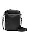 Tuckerman Leather Men's Shoulder Crossbody Bag Black