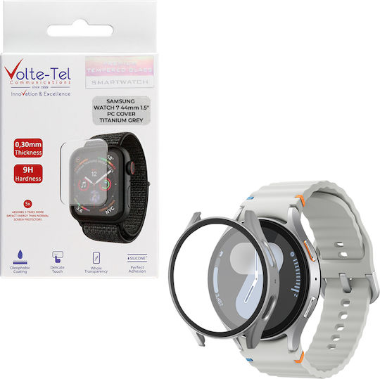 Volte-Tel Gehärtetes Glas für das Galaxy Watch7 44mm 1Stück 8365430