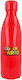 Stor Kids Water Bottle Super Mario Plastic with Screw-On Cap Non Spill Red 600ml