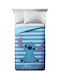 Disney Παιδικό Πάπλωμα Μονό με Γέμιση Microfiber Lilo Stitch Sky Blue 160x240εκ.