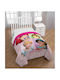 Disney Παιδικό Πάπλωμα Μονό με Γέμιση Microfiber Princess Coral 160x240εκ.