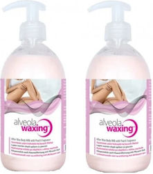 Nourishing After Shave Milk Peach Extract 300ml Alveola 2 Pcs Nourishing After Shave Milk Peach Extract 300ml Alveola 2 Pcs