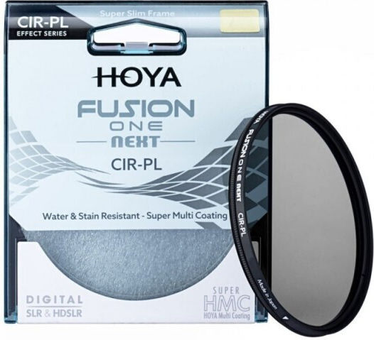 Hoya Fusion One Next Cir-pl Lens Filter CPL Diameter 82mm with HMC Coating (Multi-Coated) for Camera Lenses