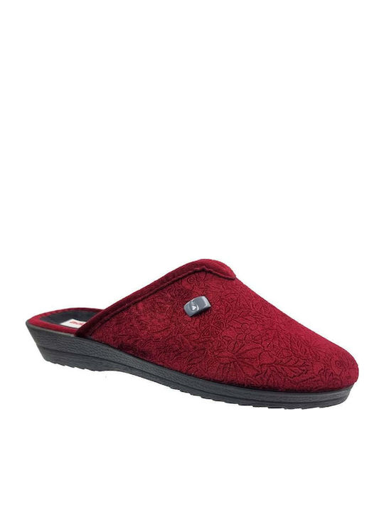 Adam's Shoes Χειμερινές Γυναικείες Παντόφλες Μπ...