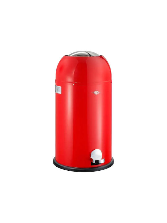 Trash Bin Red Kickmaster Maxi 40L Wesco
