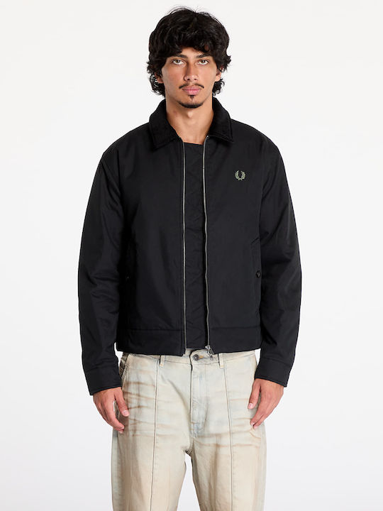 Fred Perry Μπουφάν Black