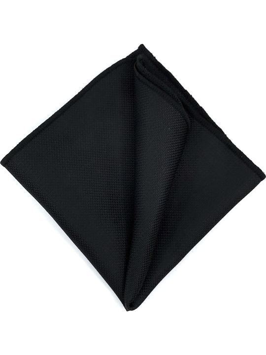 Legend Accessories Ανδρικό Μαντήλι Τσέπης Μαύρο