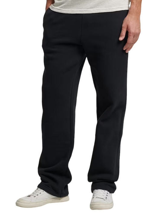 Superdry M D1 Sweatpants with Elastic Black