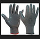 Conik Waterproof Gloves for Work Gray Nitrile 1pcs