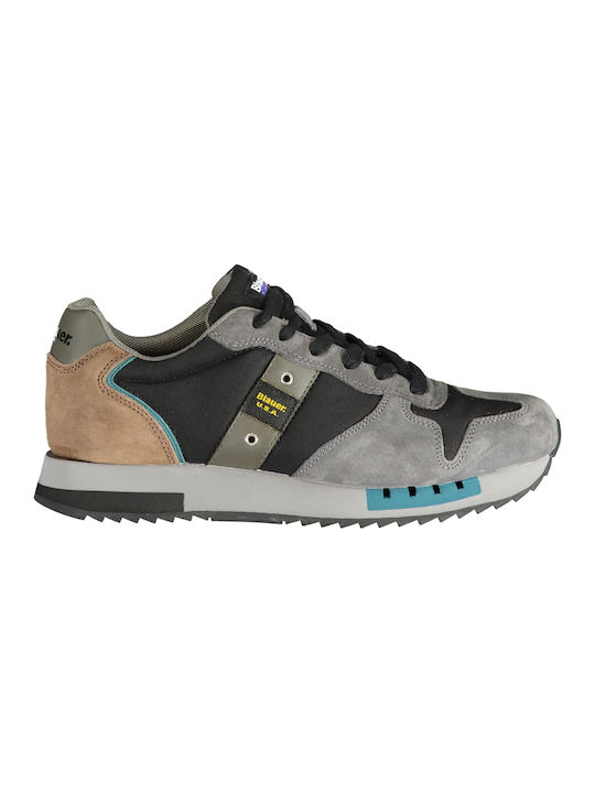 Blauer Sneakers Grey