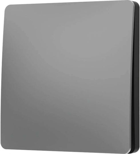 Kinetic Light Switch Rf433 Single Grey Art Oem