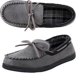 Whimlets Heel Enclosed Men's Slipper Gray