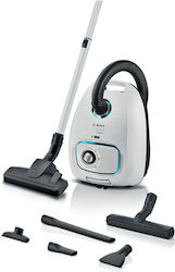 Bosch 600W με Σακούλα Λευκή BGB41HYG1H
