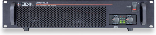 Helvia ZEUS 600-AB Commercial Power Amplifier 2 Channels 600W/4Ω 400W/8Ω 100W/100V