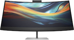 HP S7 Pro IPS Curved Monitor 39.7" 5120x2160 με Χρόνο Απόκρισης 5ms GTG