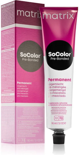 Matrix Socolor Pre-bonded Βαφή Μαλλιών 10G Extra Helles Blond Gold 90ml