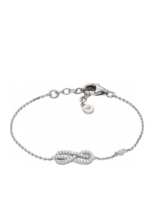 Emporio Armani Sentimental Дамско Гривна от Сребърен с Циркон