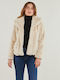 Sophy Women's Short Fur Beige
