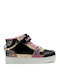 Gioiello Παιδικά Sneakers High με Σκρατς Μαύρα