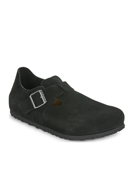 Heritage London Wildleder Stiefeletten Damen Schwarz