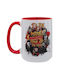 Koupakoupa Halloween It's Most Wonderful Time Of The Year Becher Keramik Rot 450ml