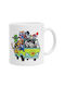 Koupakoupa Halloween Mug Ceramic White 330ml