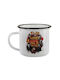 Koupakoupa Halloween It's Most Wonderful Time Of The Year Becher Emaille Schwarz 360ml