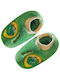 Whimlets Kids Slippers Green