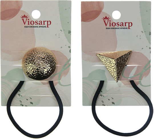 Viosarp Hair Scrunchie Gold 1pcs