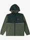 Παιδική Ζακέτα Φούτερ Fleece με Κουκούλα πράσινη Boundary Lite