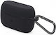 Schutzhülle für Jabra Elite 3 Bluetooth Stereo-Kopfhörer, schwarze Farbe, Hakenbefestigung