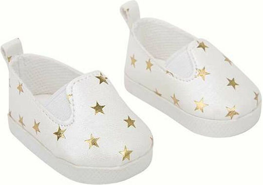 Arias Doll Shoes White 45 Cm