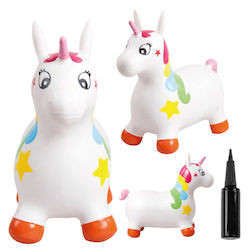 Sun Baby Hopa Hopa Unicorn Alb 60cm.