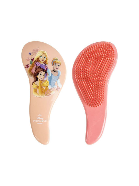 Kids Detangling Hair Brush Disney Princess Pink