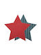 Nef-Nef Homeware Straight To Christmas Коледно Подложки за чинии Red/Green Д50xШ50см.