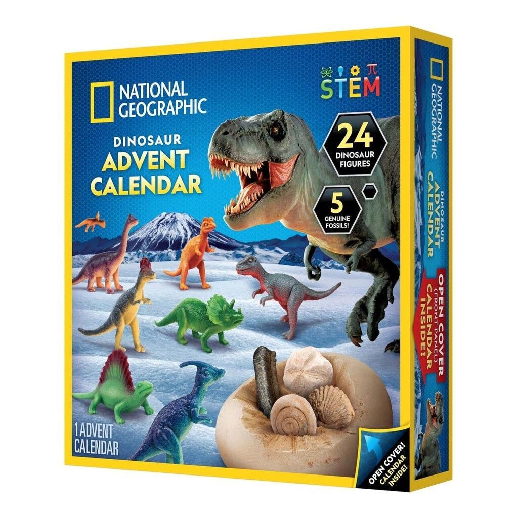 National Geographic Dinosaur Advent Calendar Ημερήσια Ατζέντα 2025 /
