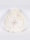 Eurolamp Christmas Decorative Pillow Round White 32cm