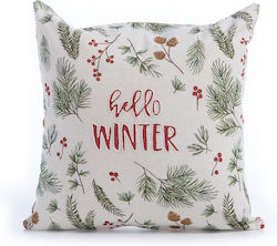 Nef-Nef Homeware Hello Winter Weihnachtsdekoratives Kissen