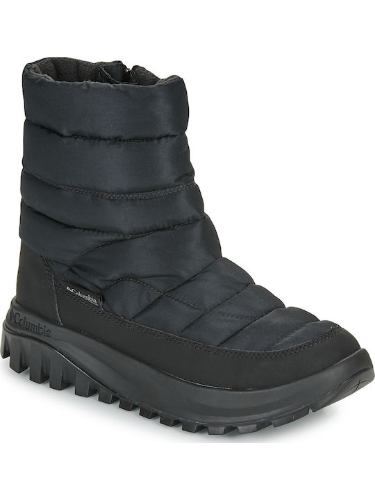 Columbia Snow Boots with Zipper Snowtrot Mid Black
