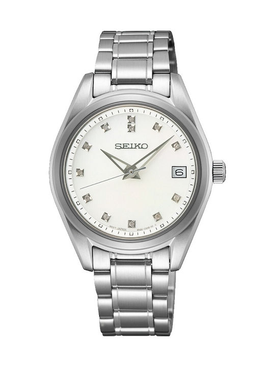 Seiko Conceptual Womens Watch 32mm Battery with Silver Metal Bracelet