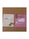 Nef-Nef Homeware Σουπλά Υφασμάτινο Ροζ 40x40cm