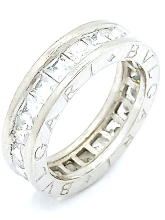 PS Silver Damen Ring mit Zirkonia aus Silber