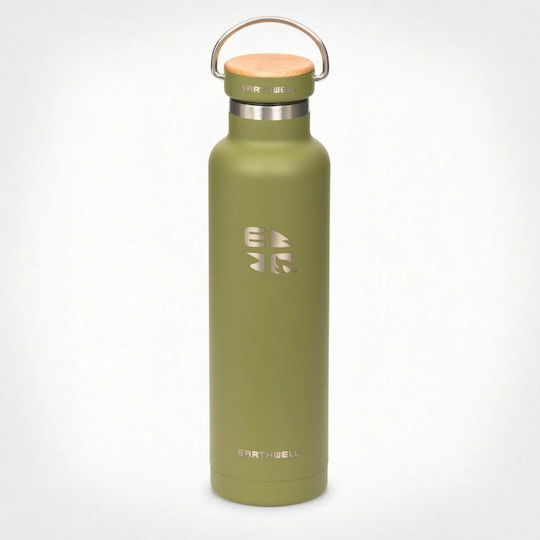 Earthwell Μπουκάλι Θερμός Ανοξείδωτο 650ml Sequoia Pine