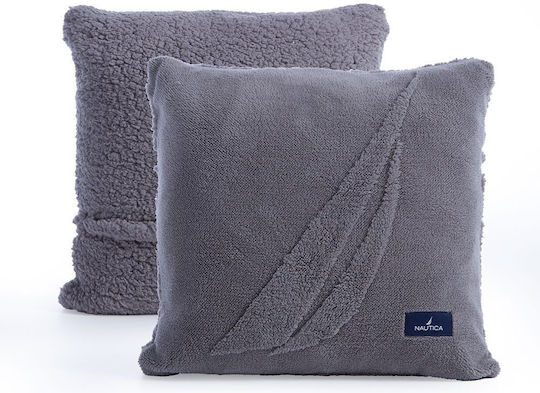 Μαξιλάρι Διακοσμητικό Γέμιση Nau Coast Grey Nef-nef Homeware 45x45 Πολυέστερ Μαξιλάρι Διακοσμητικό Γέμιση Nau Coast Grey Nef-nef Homeware 45x45 Πολυέστερ