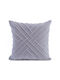 Μαξιλάρι Διακοσμητικό Γέμιση Visegrand Grey Nef-nef Homeware 45x45 Βαμβάκι-πολυέστερ