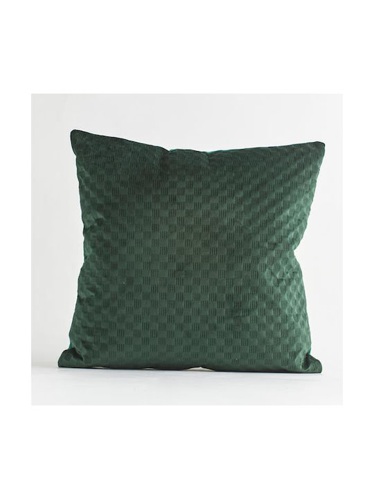 Eurolamp Velvet Sofa Cushion Emerald 45x45cm