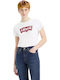 Women's T-shirt Floral White