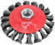 Awtools Tapered Wire Brush 100mm M14