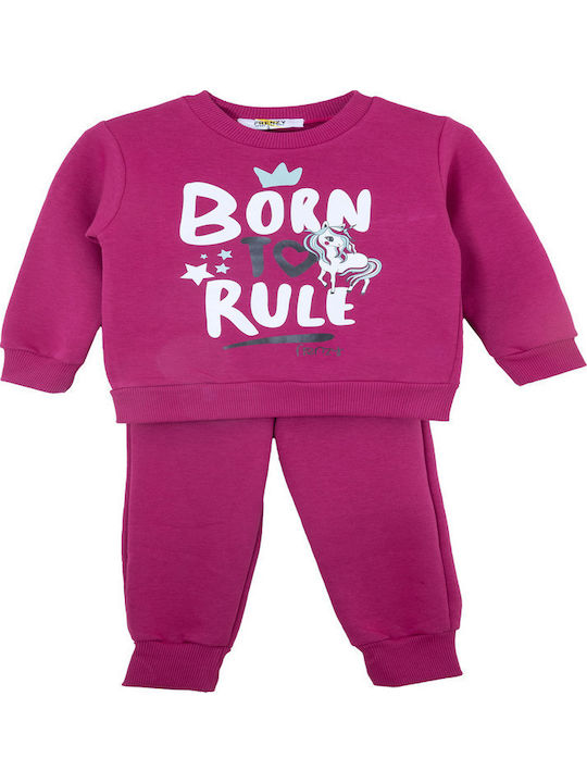 Set Trening Pentru Copii Fuchsia 2 Bucăți